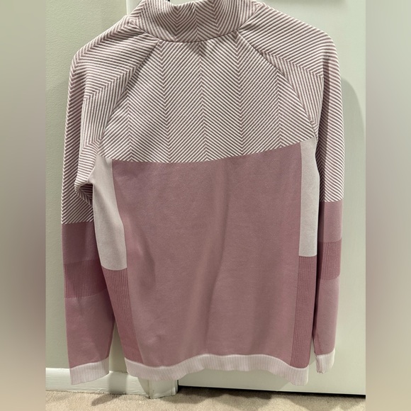 Pink and White Golf Chevron Sweater - Picture 2 of 2